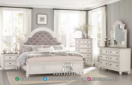 Tempat Tidur Mewah Modern Napoleon Antik Elegan RB1013