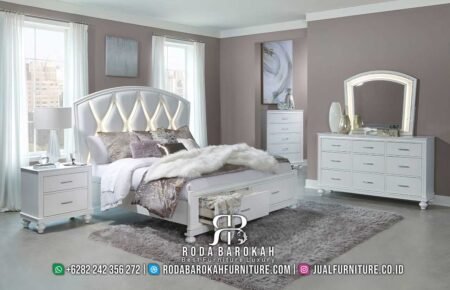 Tempat Tidur Modern Mewah Verona Produksi Jepara RB1016