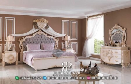 Top Seller Tempat Tidur Kanopi Mewah Finishing Rapi RB-833