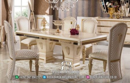 Workshop Set Meja Makan Mewah Untuk Kafe RB-971